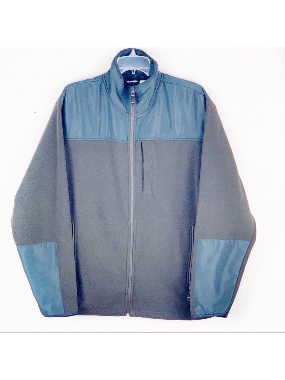 EUC-SNOZU Fleece front Zipper Winter Jacket Sz L